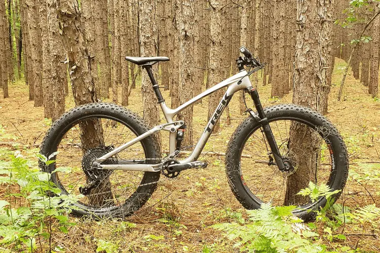 Full suspension fat bike