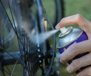 Using WD40 on Bicycle