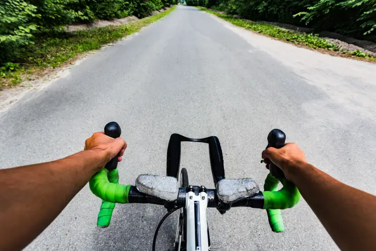 road cyclist handlebars