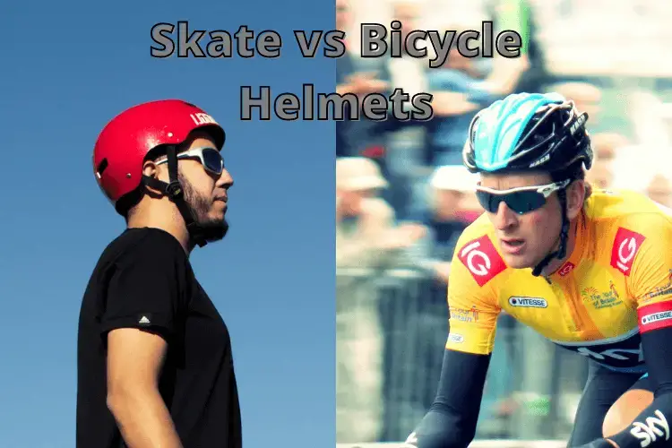 Difference between skate and best sale bike helmets